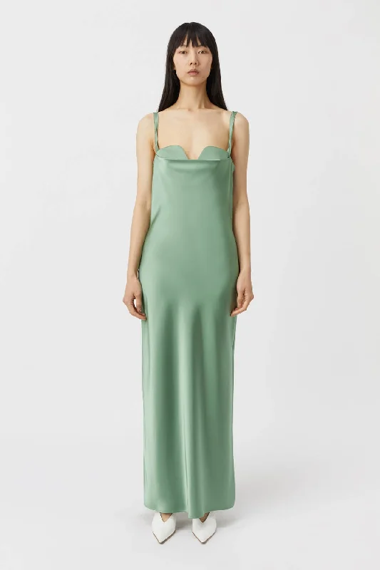 Aire Slip Dress - Light Eucalyptus