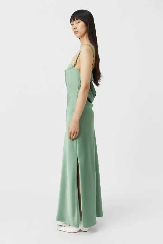 Aire Slip Dress - Light Eucalyptus