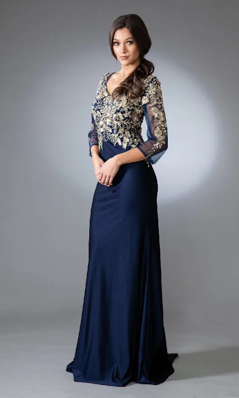 Amelia Couture Long Formal Dress 7039