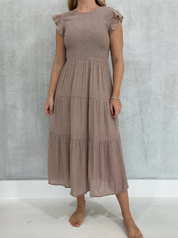 High Road Dress - Taupe