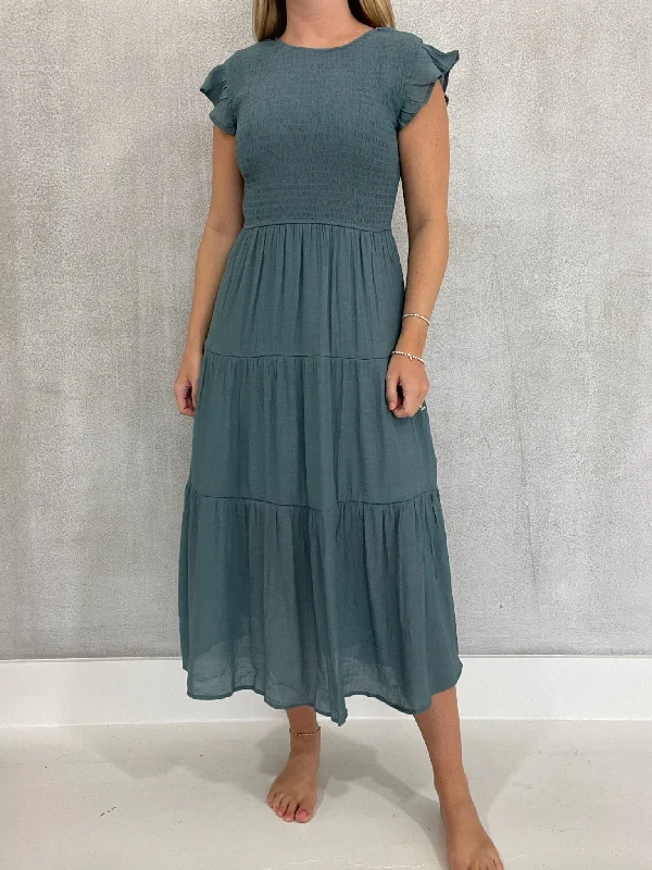 High Road Dress - Teal