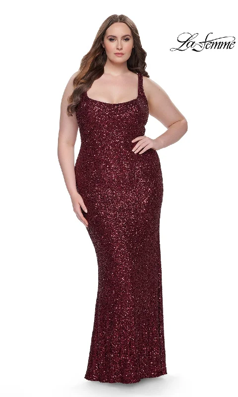 La Femme 31630 Plus-Size Formal Prom Dress