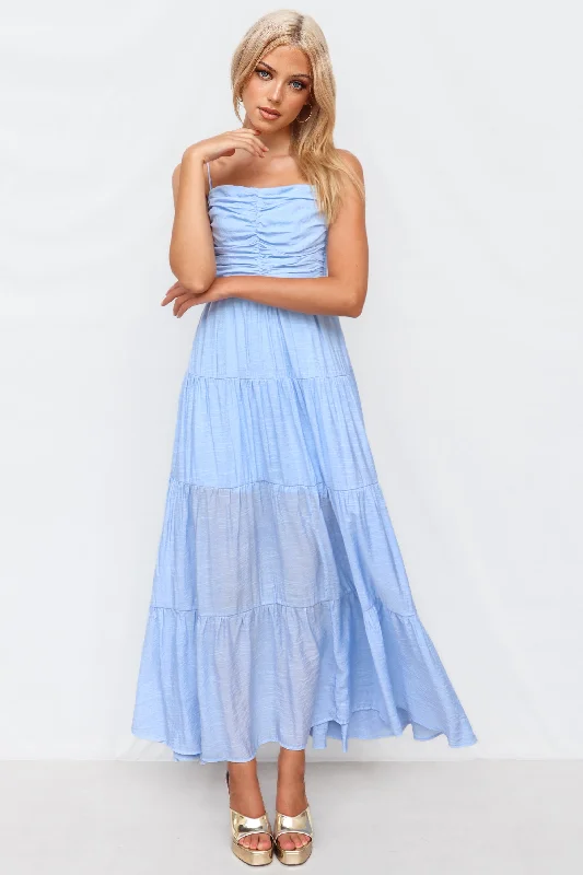 Lillian Maxi Dress - Blue