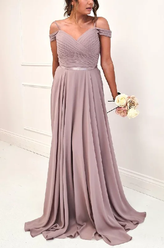 Sorrento Bridesmaid Dress Mauve