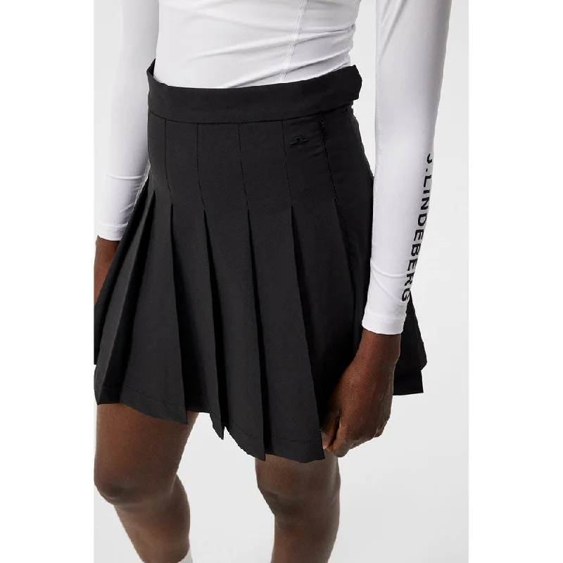 J.Lindeberg Women's Adina Golf Skirt - Black