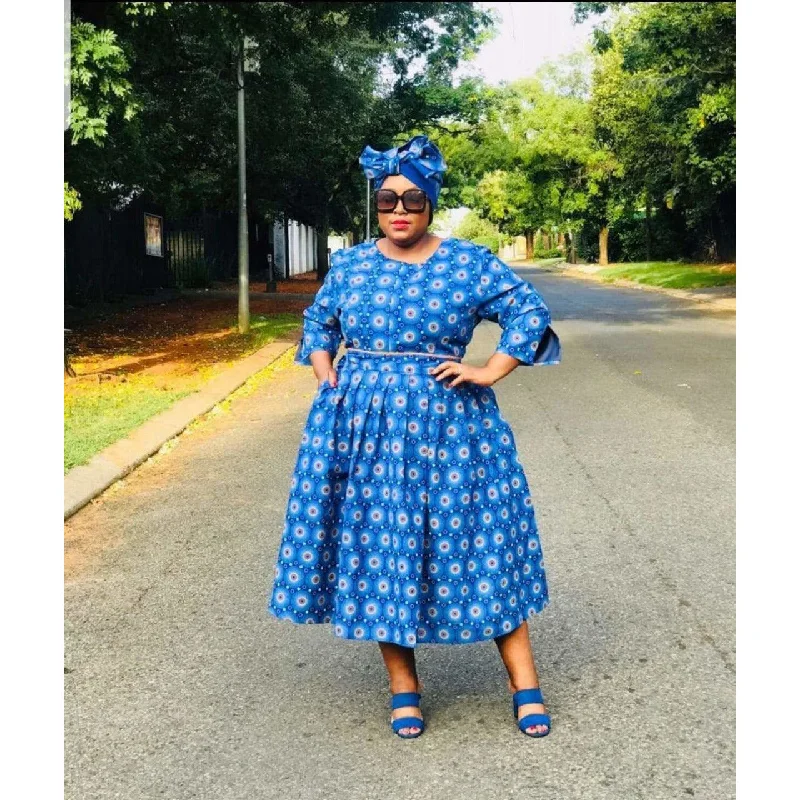 Plus Size Ankara Dress