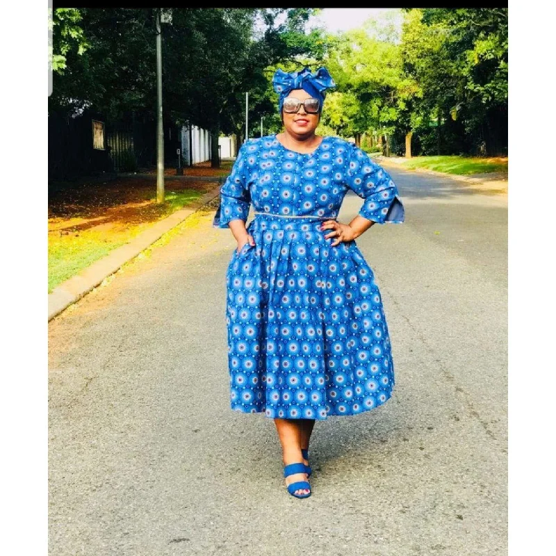 Plus Size Ankara Dress