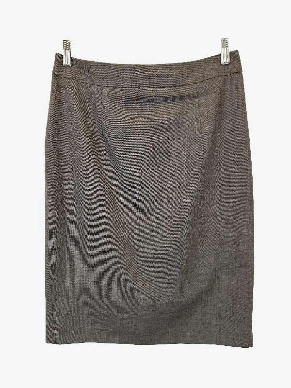 Saba Staple Tailored Pencil Midi Skirt Size 10