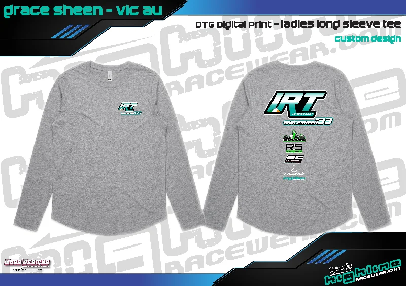 Kids/Mens Long Sleeve Tee - IRT Motorsport