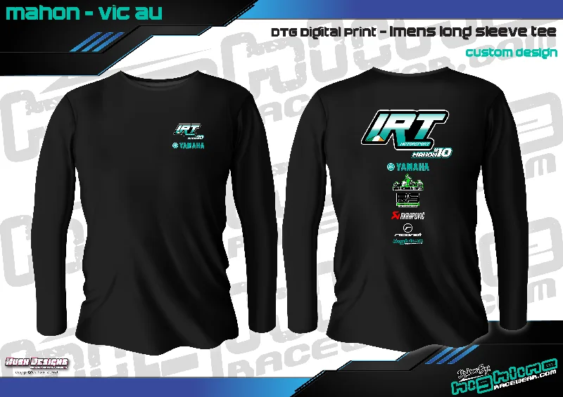 Kids/Mens Long Sleeve Tee - IRT Motorsport