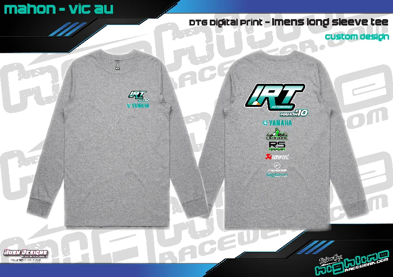 Kids/Mens Long Sleeve Tee - IRT Motorsport