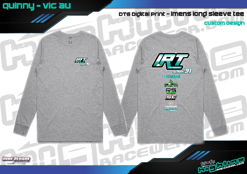 Kids/Mens Long Sleeve Tee - IRT Motorsport