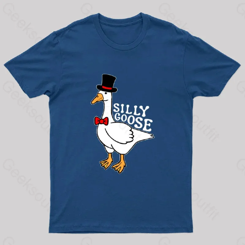 Silly Goose With Top Hat T-Shirt