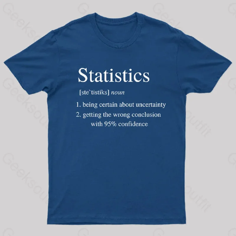 Statistics Definition Geek T-Shirt