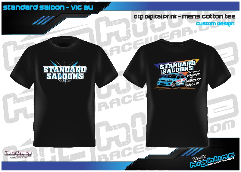 Blue Banner Tee - Standard Saloons