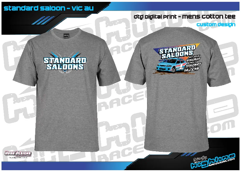 Blue Banner Tee - Standard Saloons