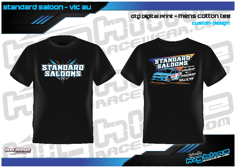 Blue Banner Tee - Standard Saloons