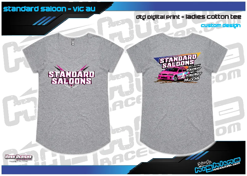 Blue Banner Tee - Standard Saloons