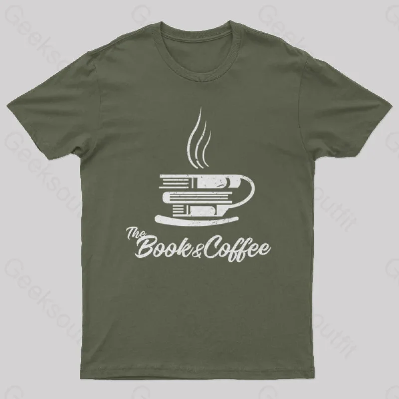 The Book & Coffee Geek T-Shirt