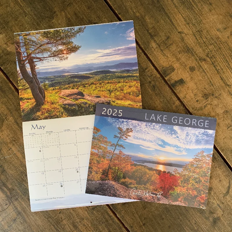 2025 Lake George Wall Calendar by Carl Heilman, II