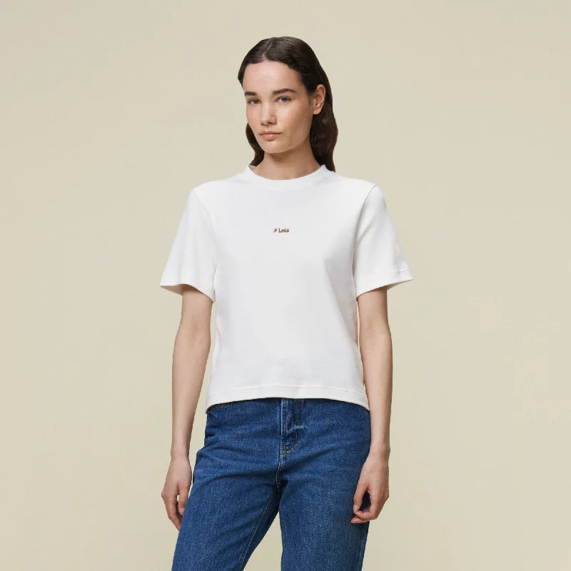 Cherry Tee Lois Center - Cropped Tee