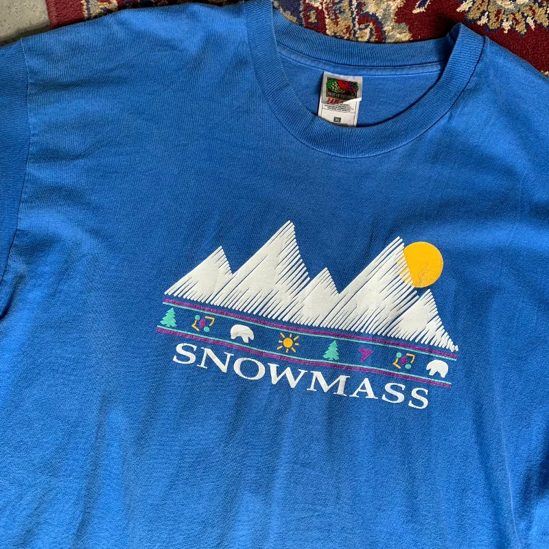 American Snowmass Blue Tee