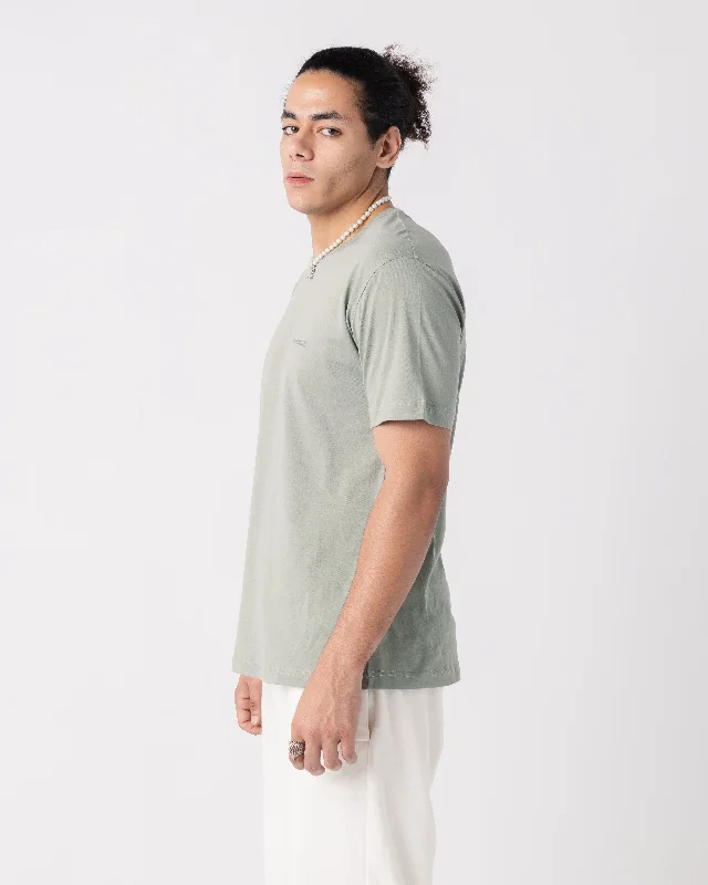 Basic Regular Mint-Green Novencci Reflective t-shirt.