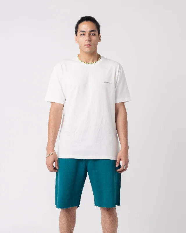 Basic Regular White Novencci Reflective t-shirt.