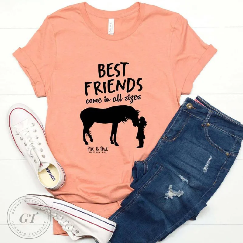 Best Friends Come in All sizes Crew Tee 