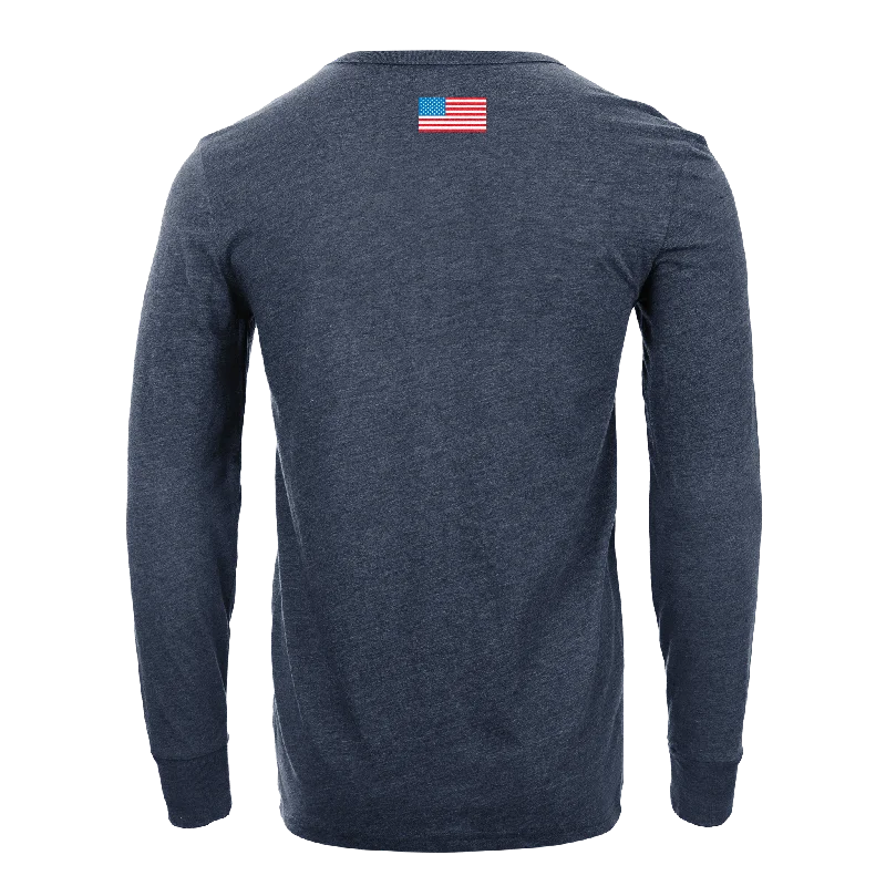 Bettinardi American Stripes Navy Long Sleeve Tee