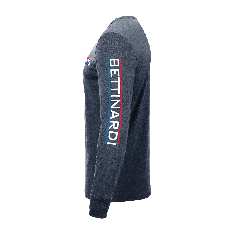 Bettinardi American Stripes Navy Long Sleeve Tee