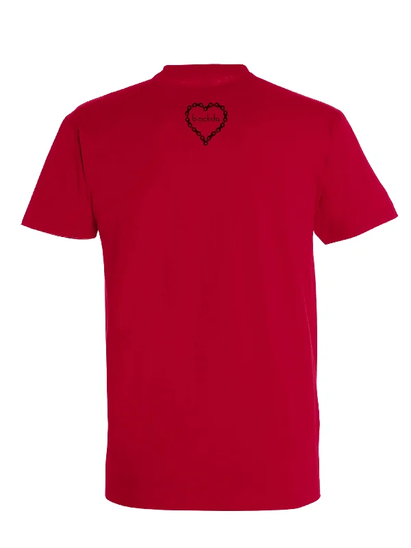 Biciclista Logo Equipped -  Unisex T-shirt - Red