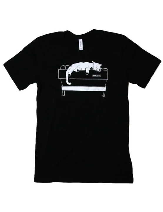 Black Linea Cat Tee