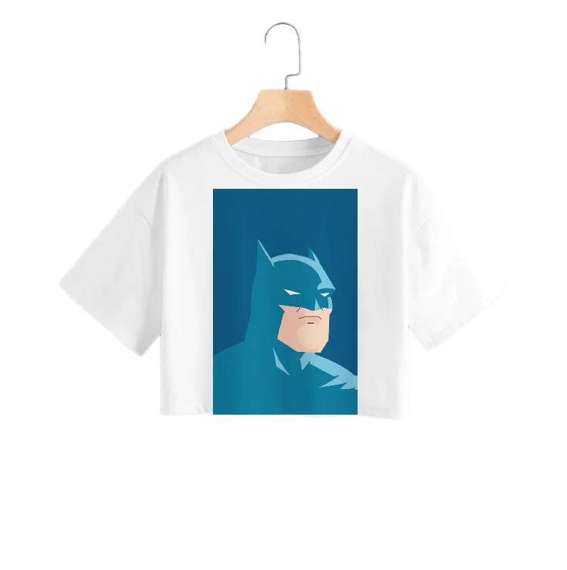 Blue Batman Crop Top