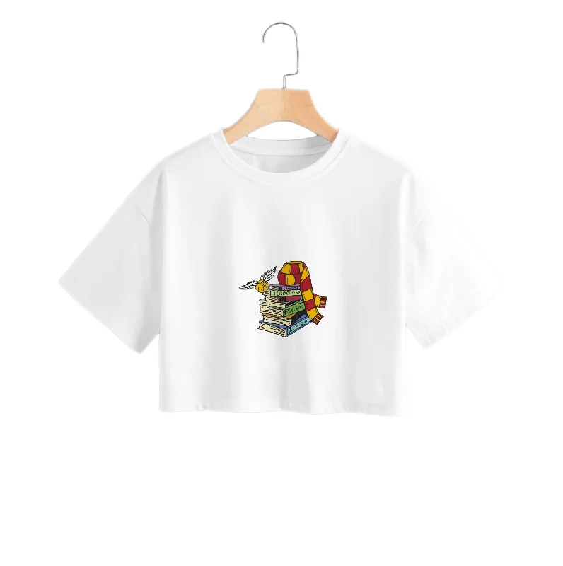 Book Stack - Harry Potter Crop Top