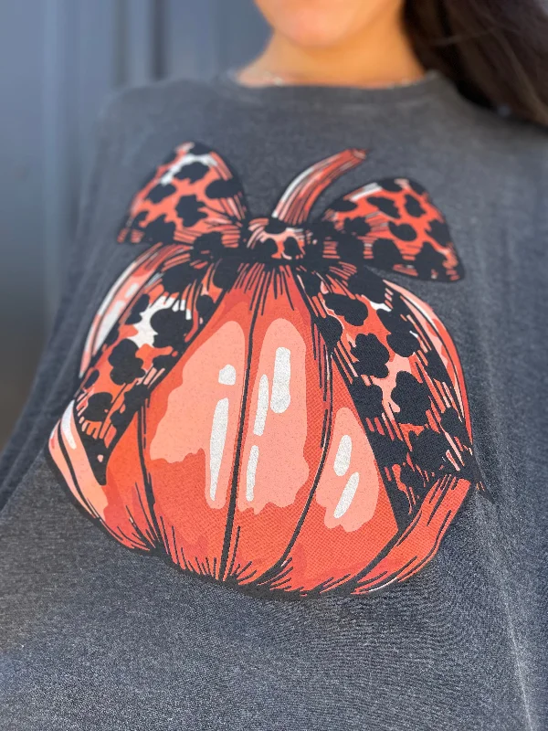 Bow Pumpkin Tee