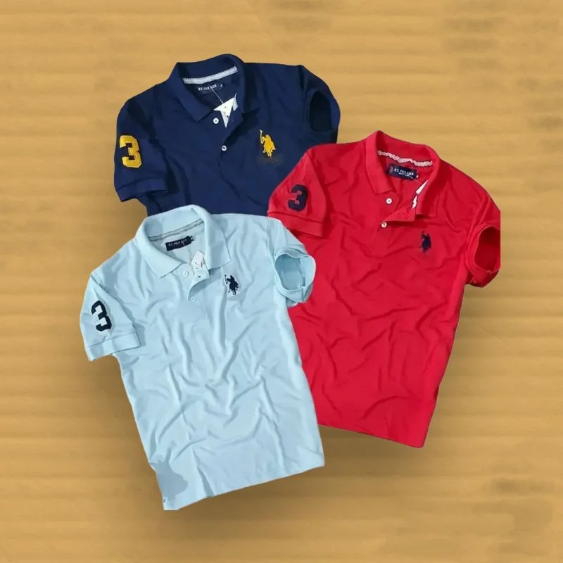 Combo of 3 Branded Polo T Shirts Rs. 799 Only