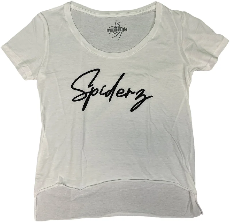 Spiderz Women's Full Length T-shirt - White