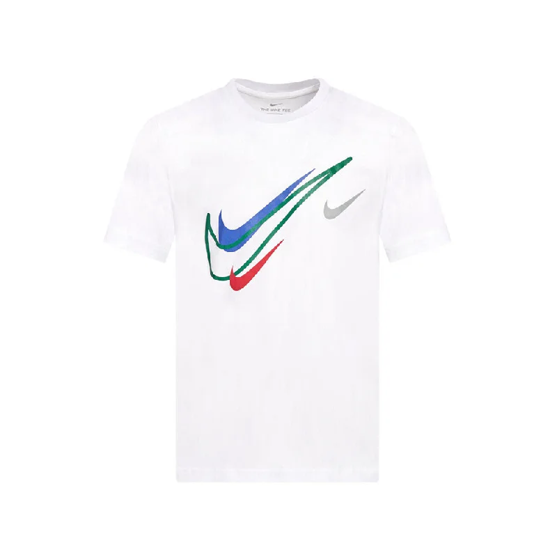 Nike Multi Swoosh Mens T-Shirt White