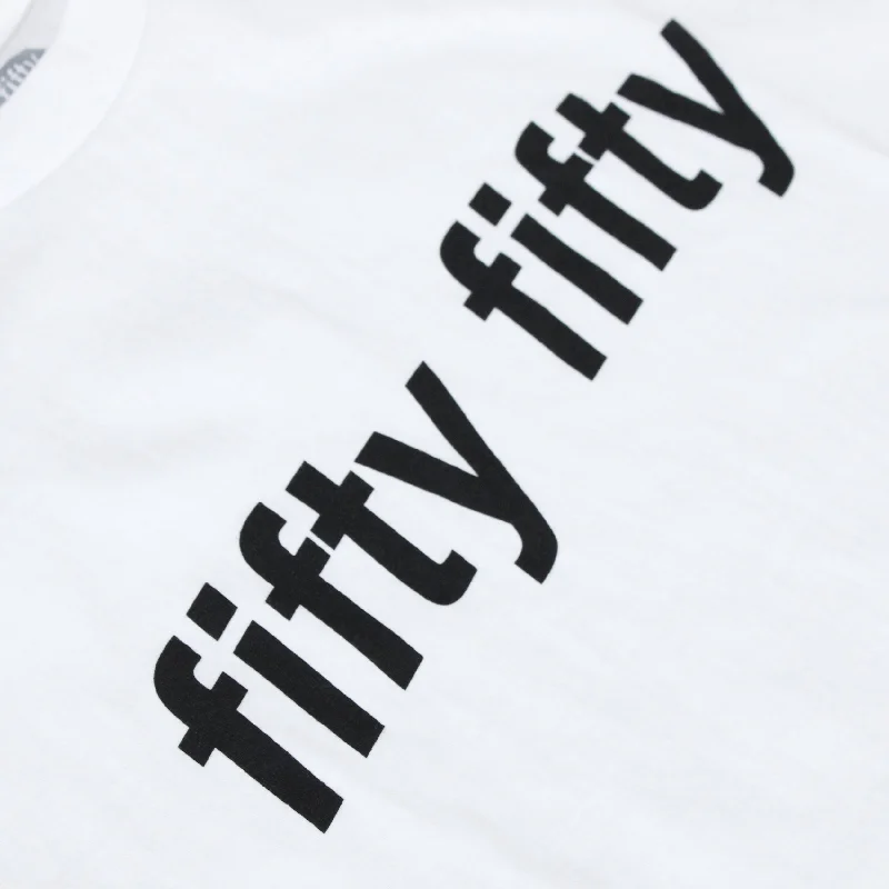 Fifty Fifty Trademark L/S T-Shirt White