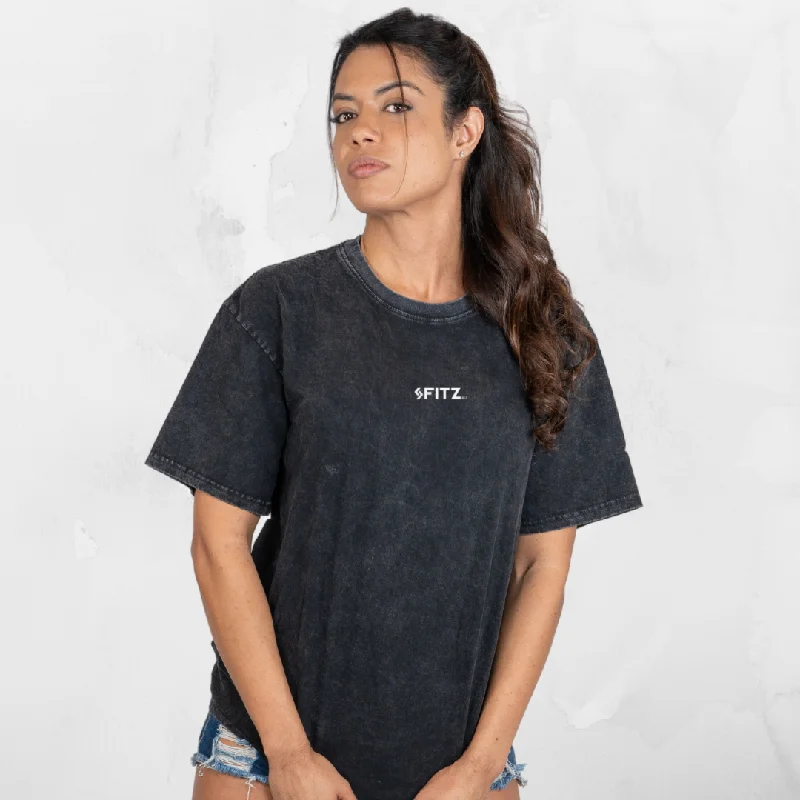 FITZ Casual TEE Stone Washed Heavy Weight Oversized