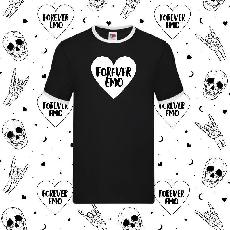 Forever Emo T-shirt (white trim)