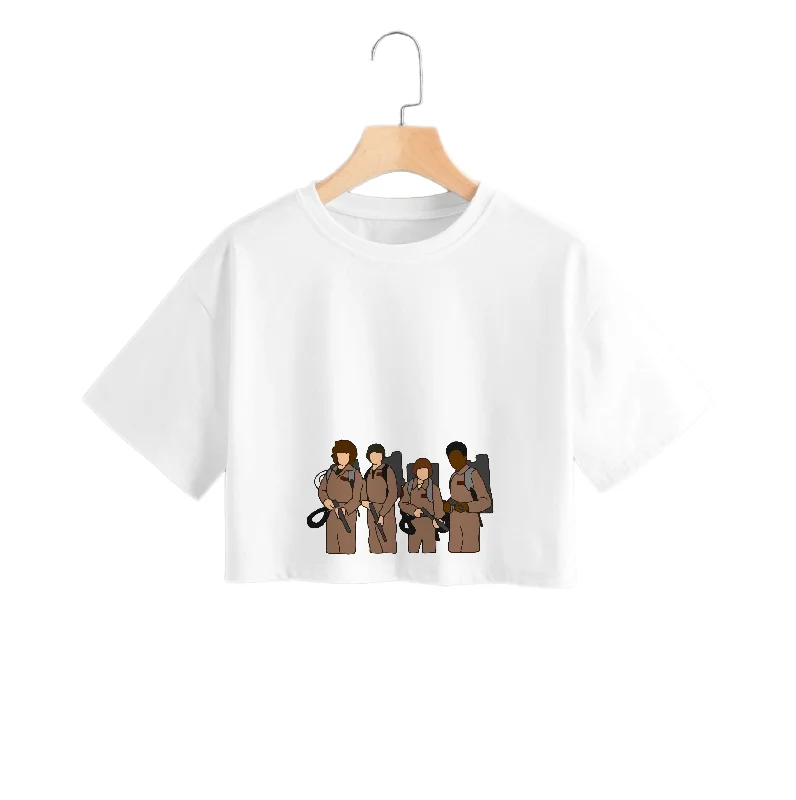 Ghost Busters Costumes Crop Top