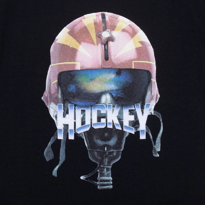 Hockey Eject Long Sleeve Tee Black