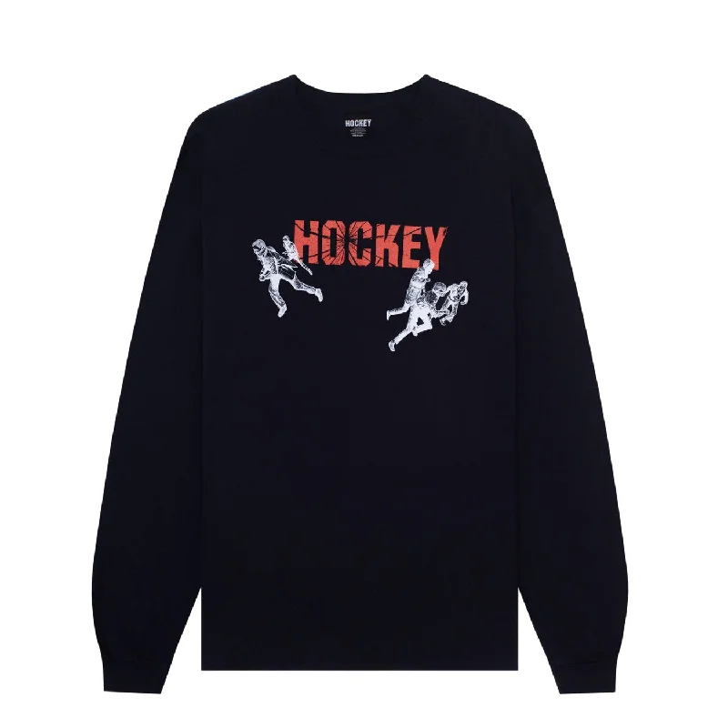 Hockey Vandals Longsleeve Tee - Black