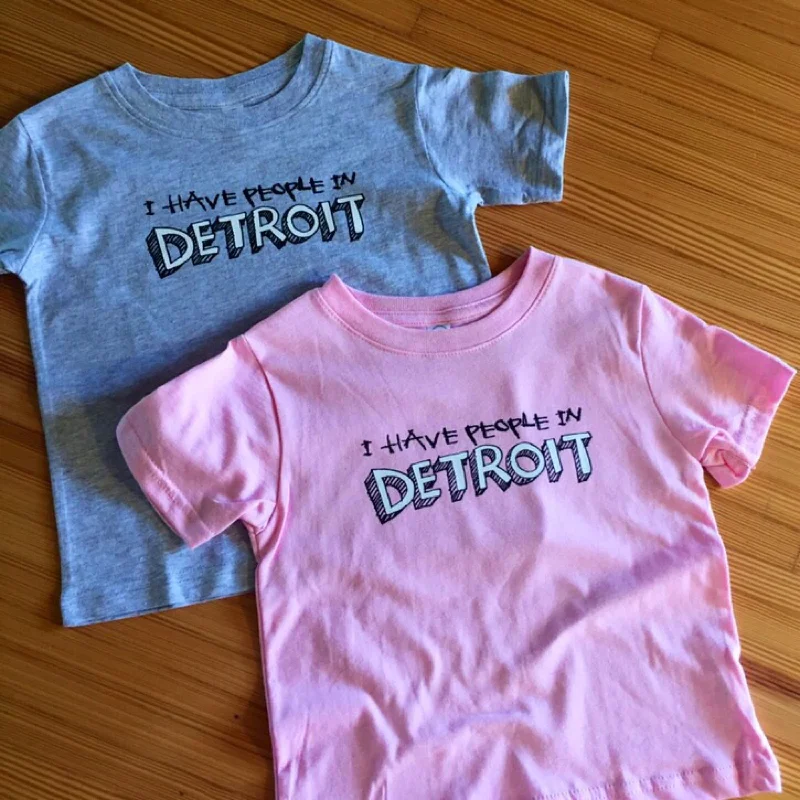 I Have People In Detroit - Toddler Tee