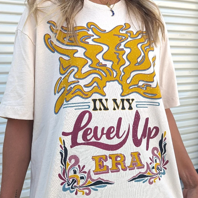 In My Level Up Era | Oversized Tee