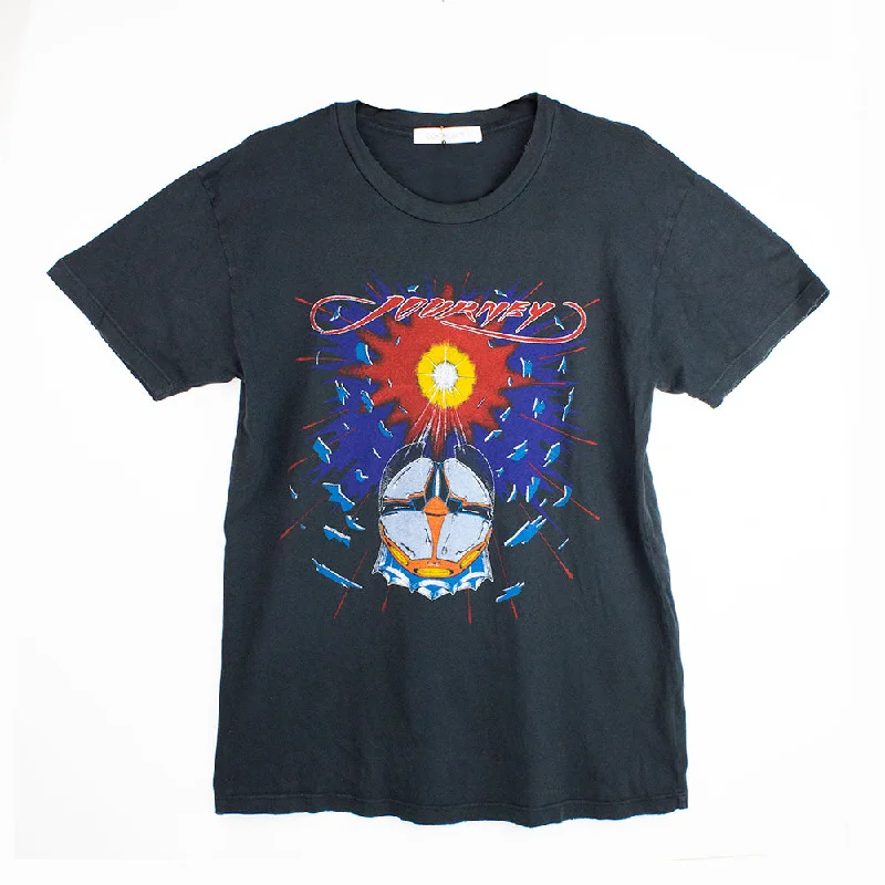 Journey Tour 84 Oversized T-Shirt - Washed Black