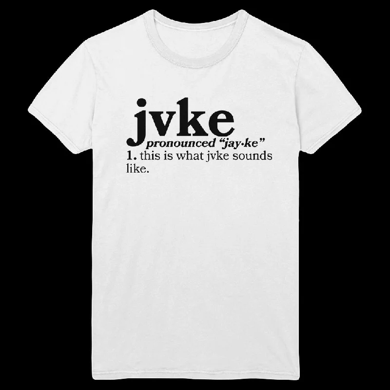 PRONUNCIATION WHITE T-SHIRT