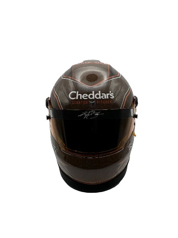 KYLE BUSCH #8 CHEDDARS BROWN MINI REPLICA HELMET